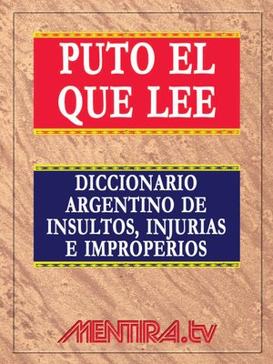 cover image of Puto el que lee